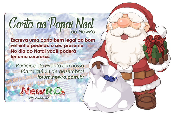 [Evento] Carta ao Papai Noel do NewRo