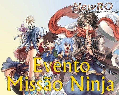 [Evento] Missão Ninja NewRo