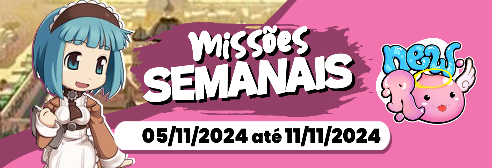 Missões Semanais até 11/11/2024