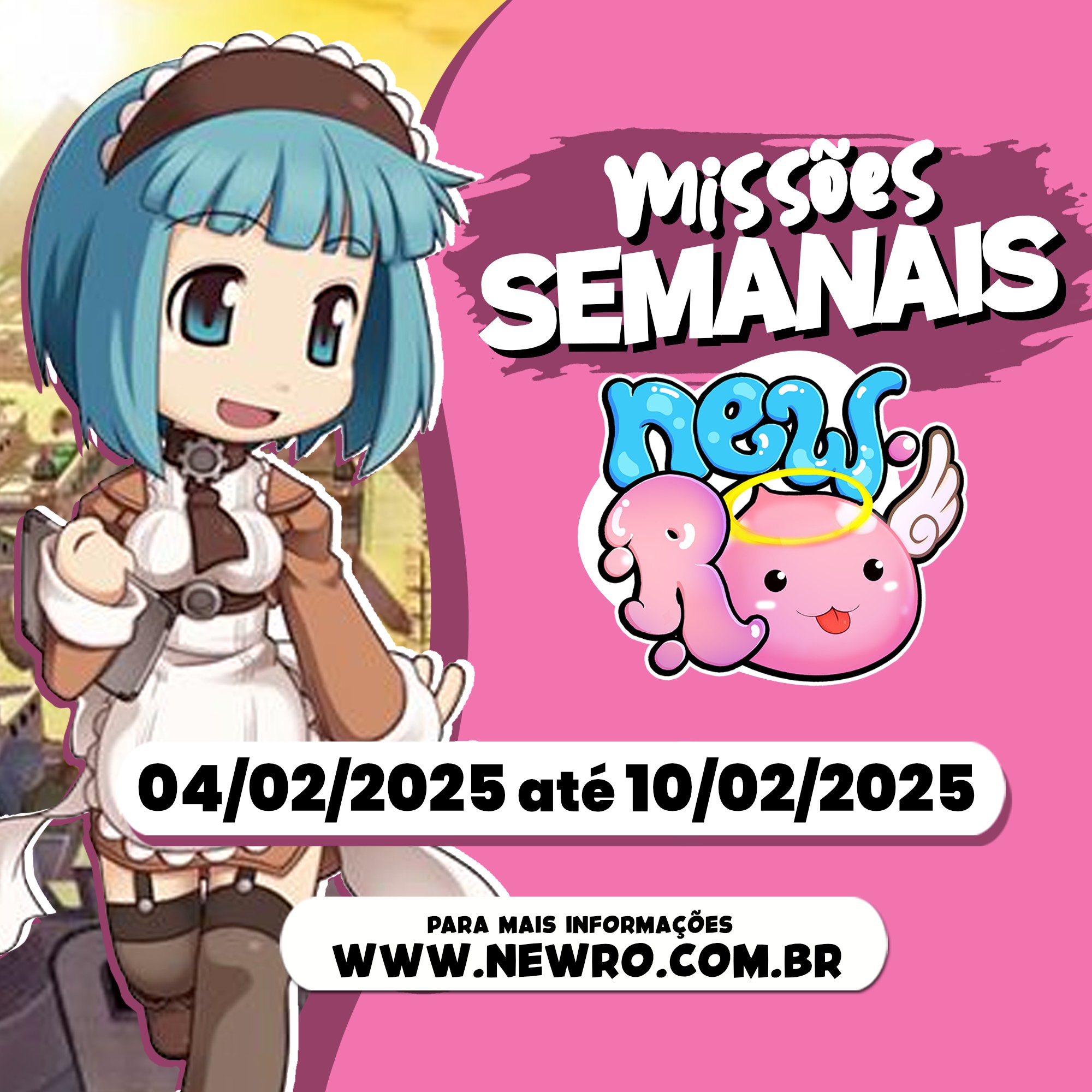 Missões Semanais até 10/02/2025