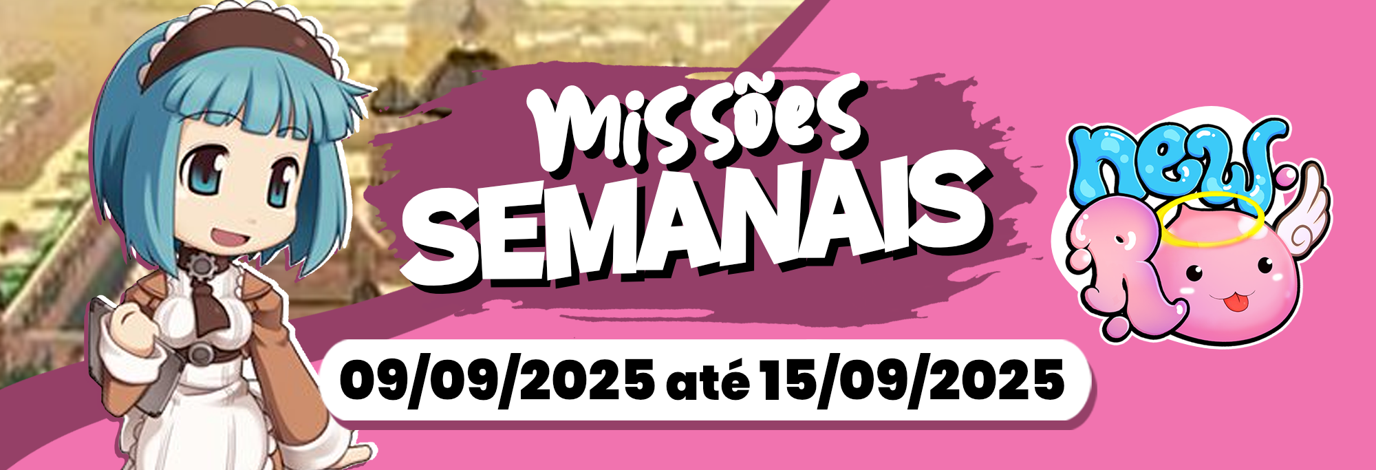 Missões Semanais até 15/09/2025