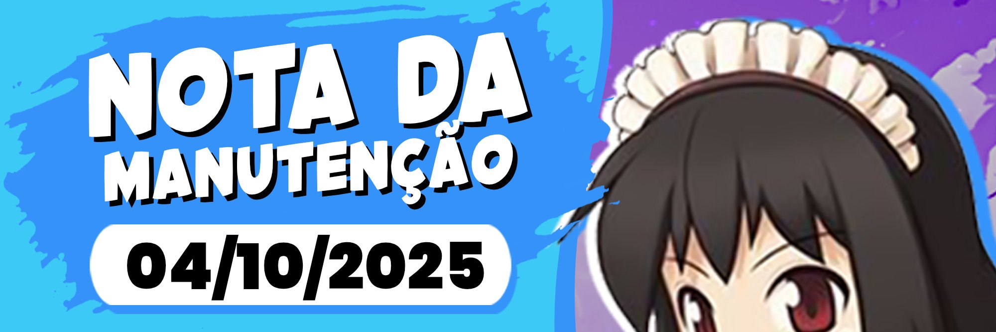 Notas da Manutenção - 04/10/2025